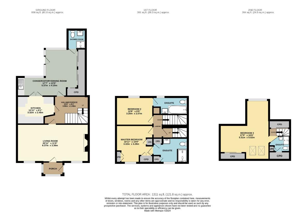 3 bedroom cottage for sale - floorplan