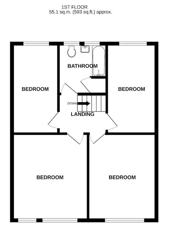 4 bedroom detached house for sale - floorplan