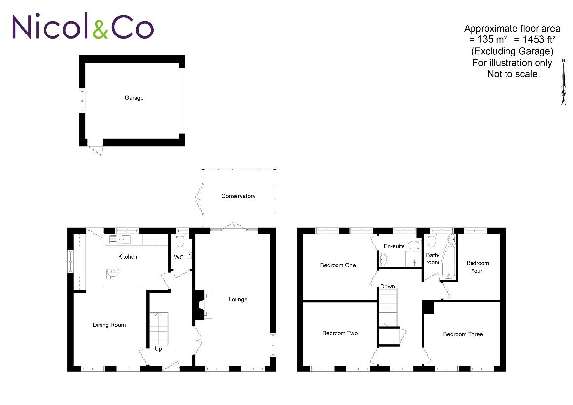 4 bedroom property for sale - floorplan