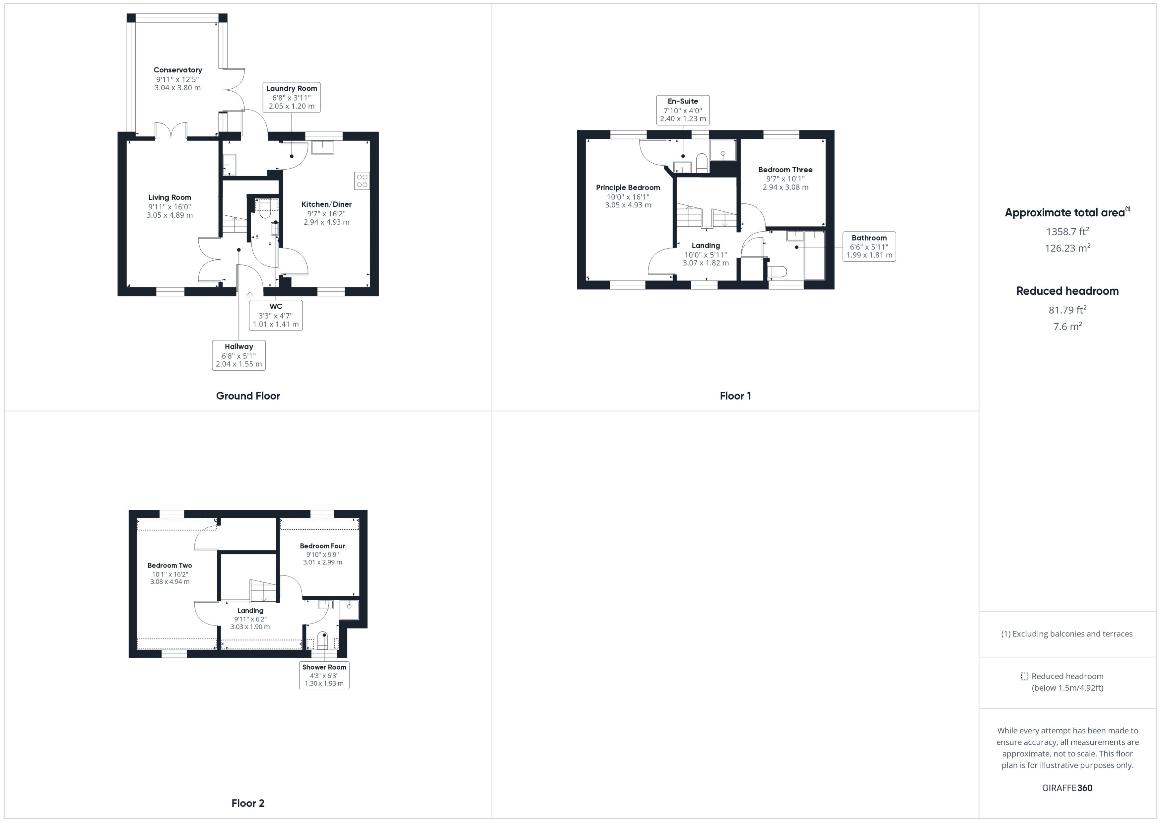 4 bedroom detached house for sale - floorplan