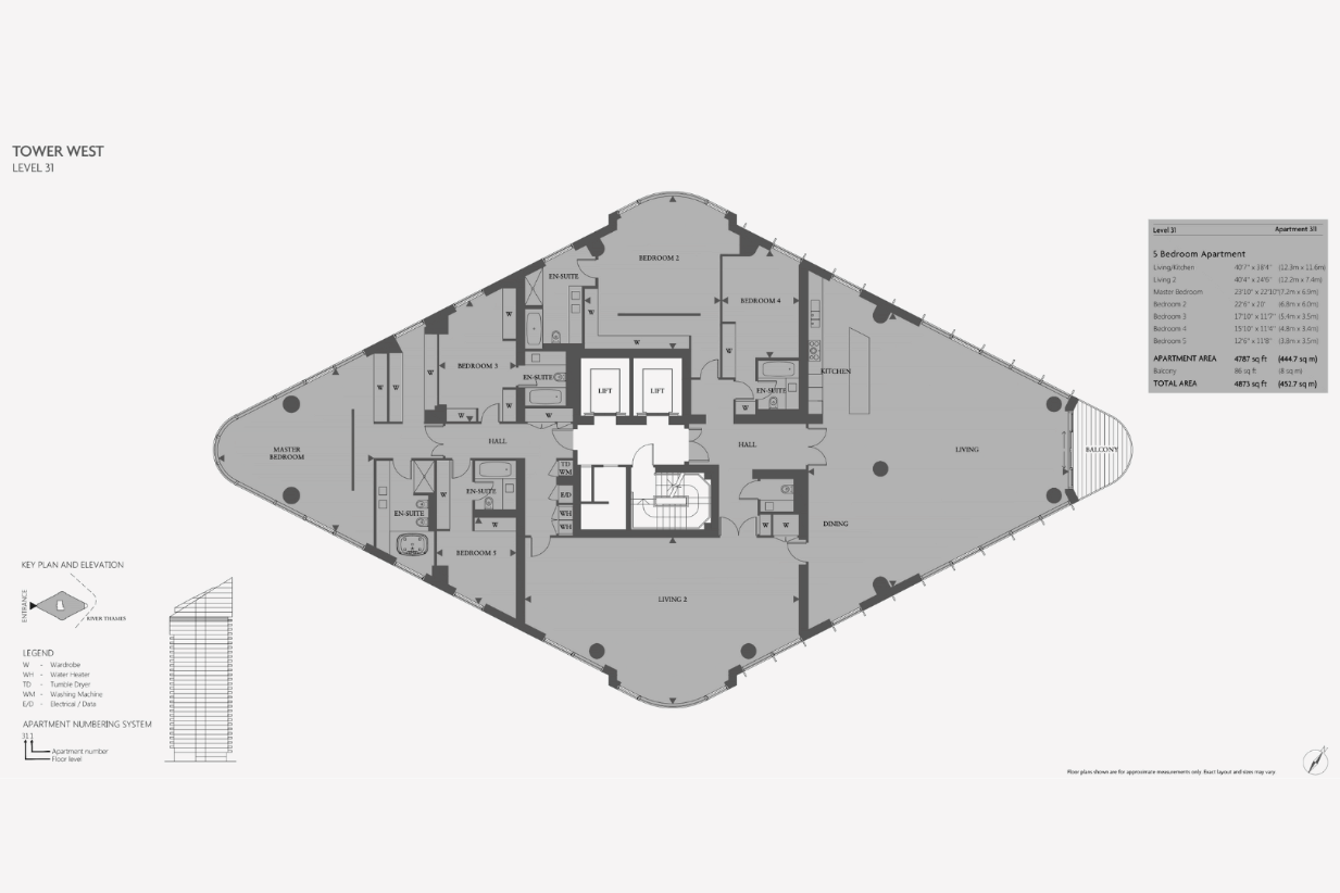 5 bedroom detached house for sale - floorplan