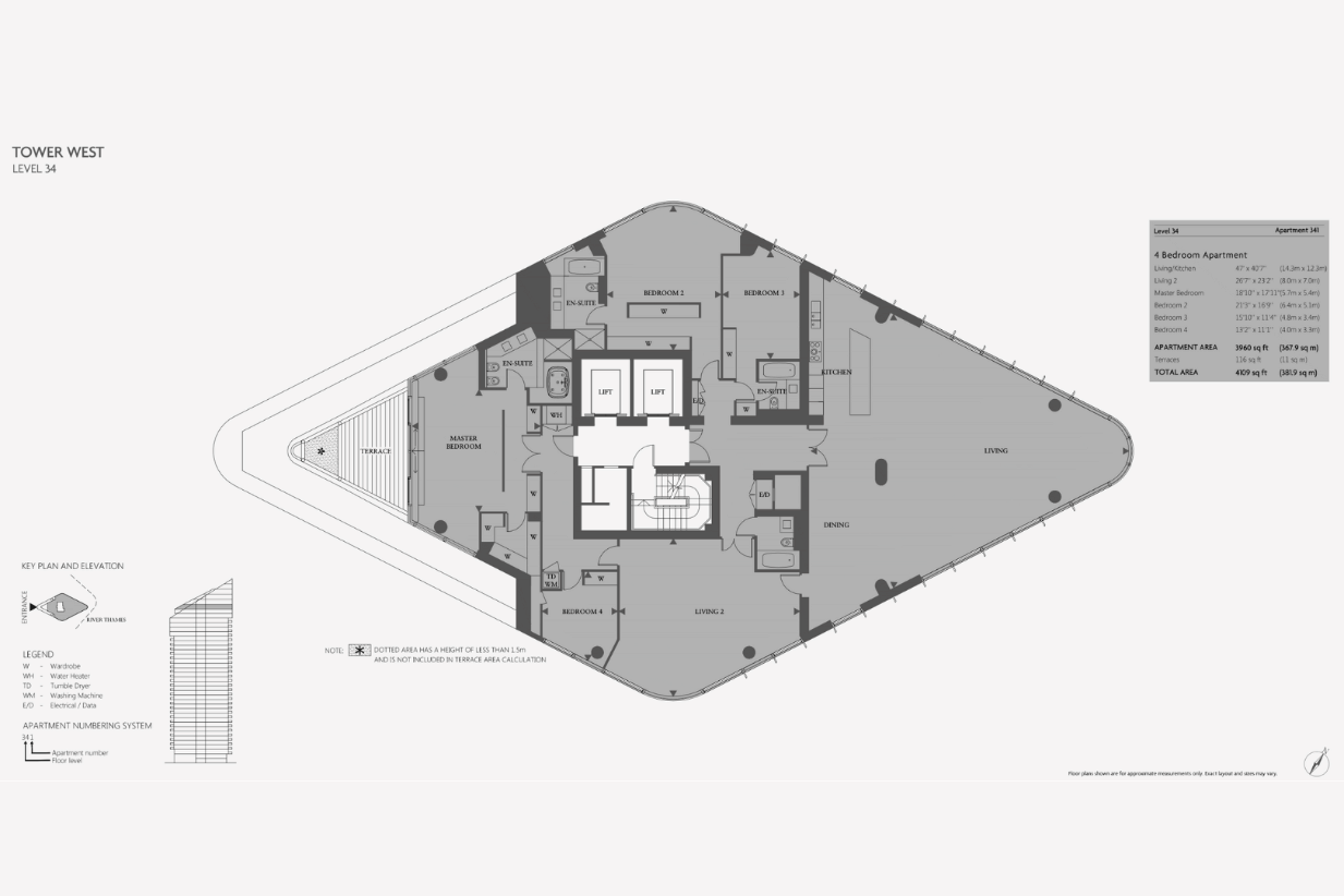 4 bedroom detached house for sale - floorplan