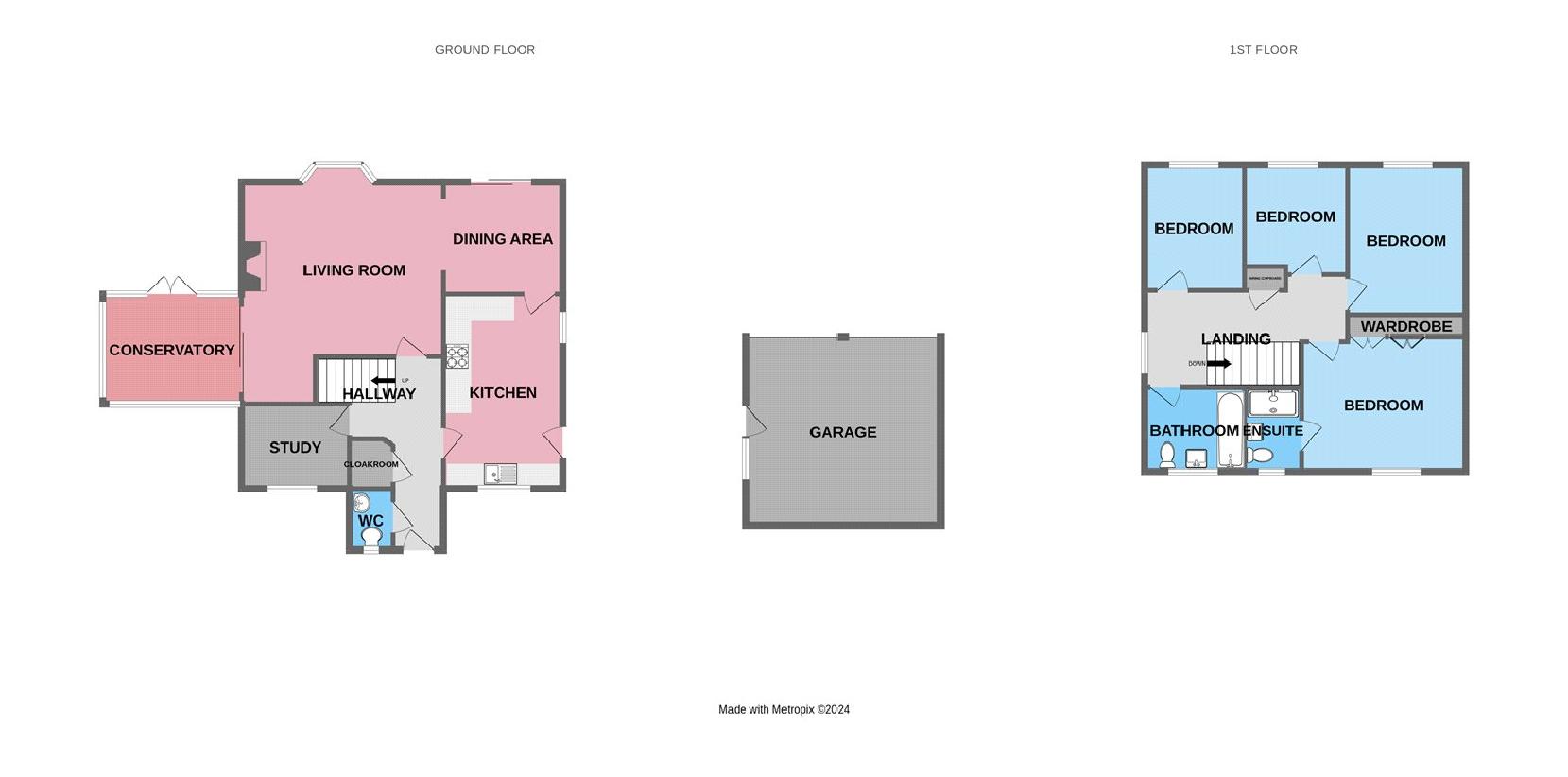 4 bedroom property for sale - floorplan