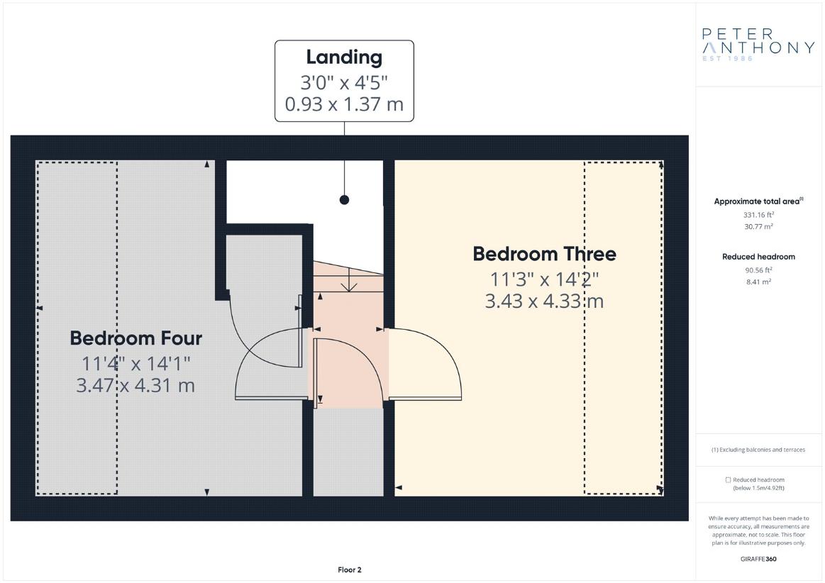 4 bedroom property for sale - floorplan