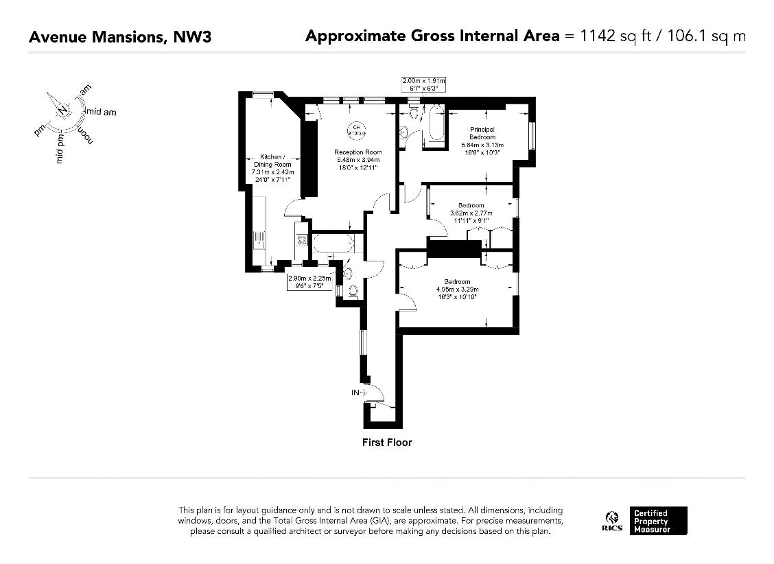 3 bedroom detached house for sale - floorplan