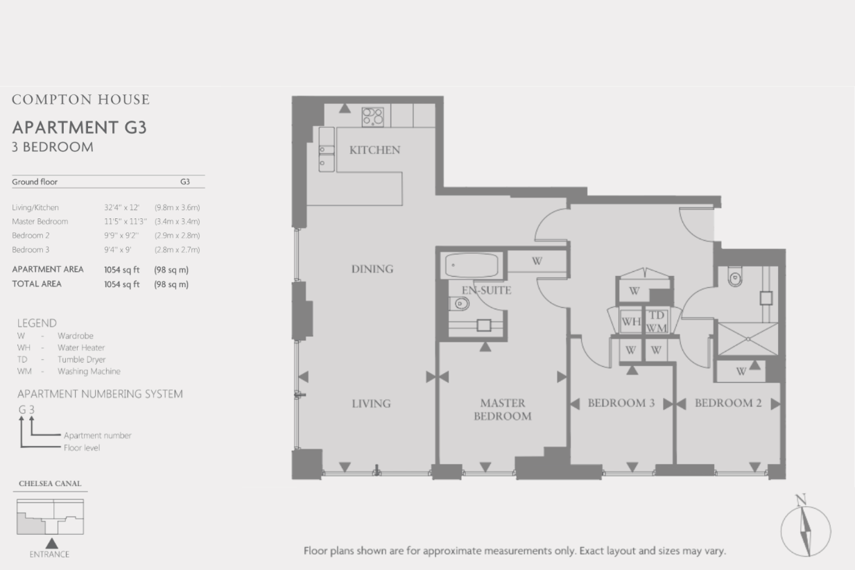 3 bedroom detached house for sale - floorplan