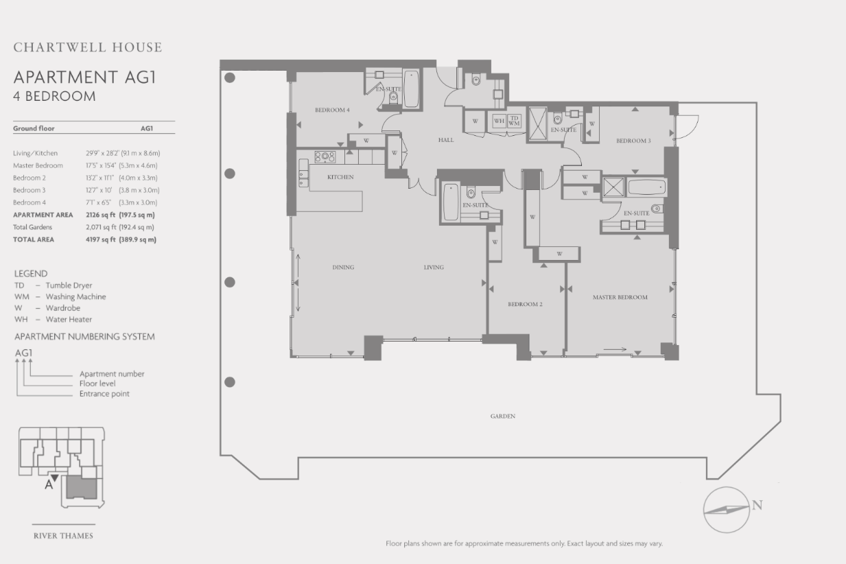 4 bedroom detached house for sale - floorplan