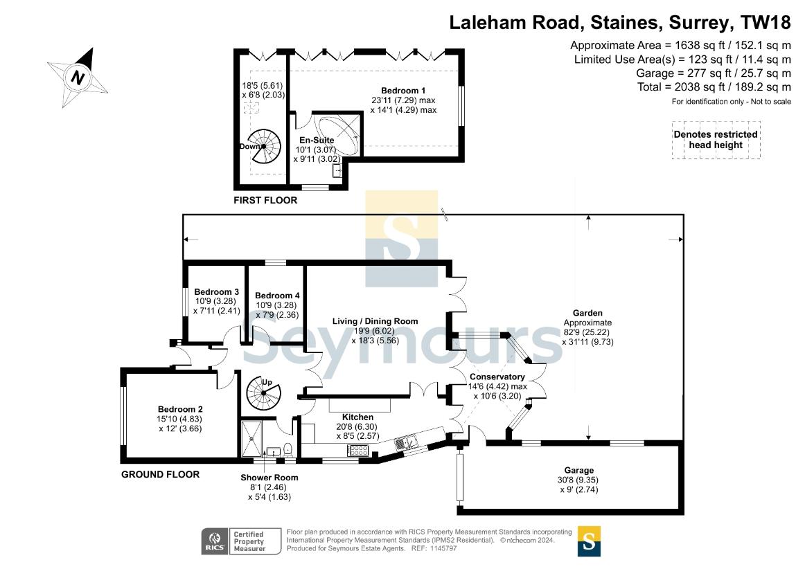 4 bedroom property for sale - floorplan