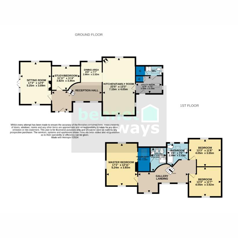 3 bedroom property for sale - floorplan