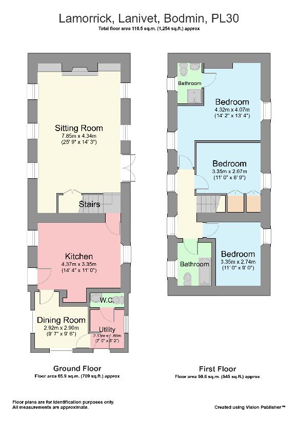 3 bedroom property for sale - floorplan