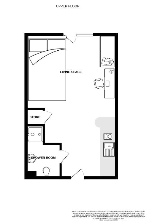 1 bedroom flat for sale - floorplan