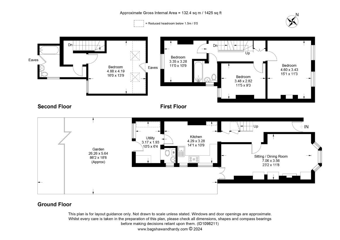 4 bedroom detached house for sale - floorplan