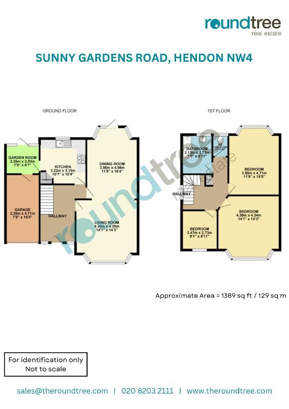 3 bedroom property for sale - floorplan