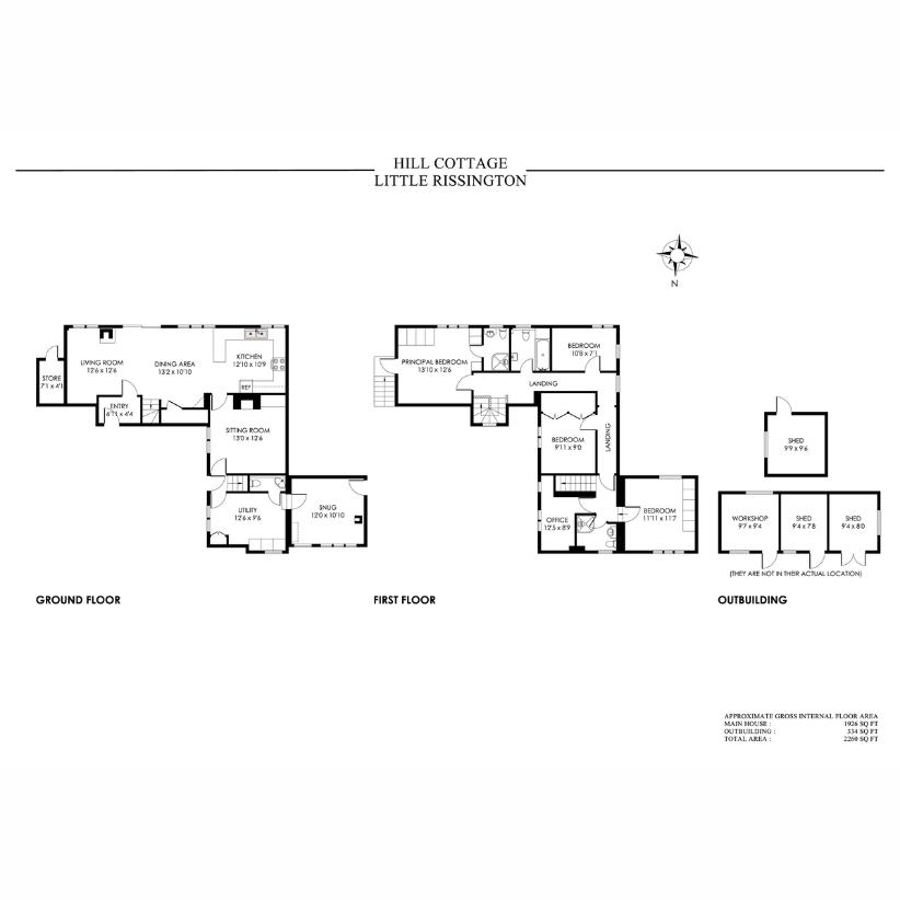 4 bedroom detached house for sale - floorplan