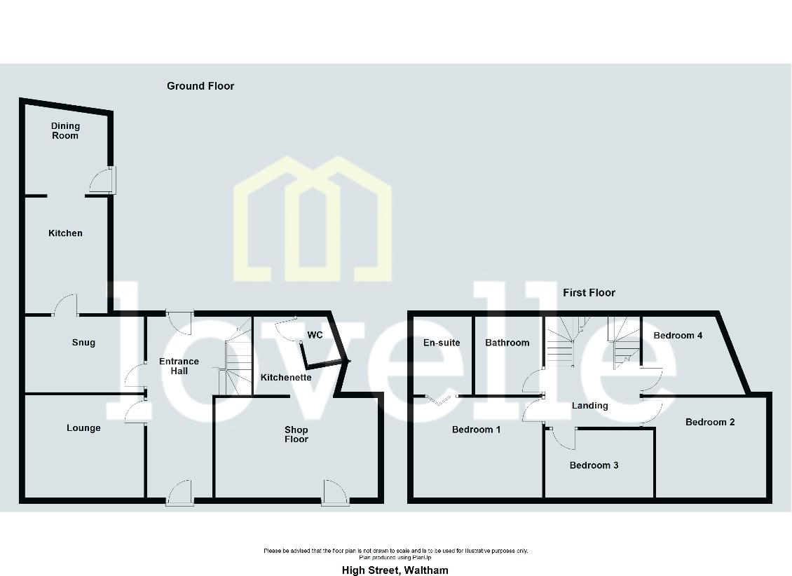 4 bedroom cottage for sale - floorplan