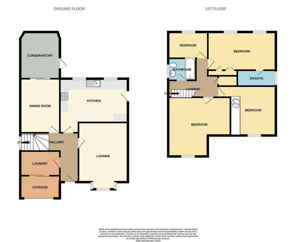 4 bedroom detached house for sale - floorplan