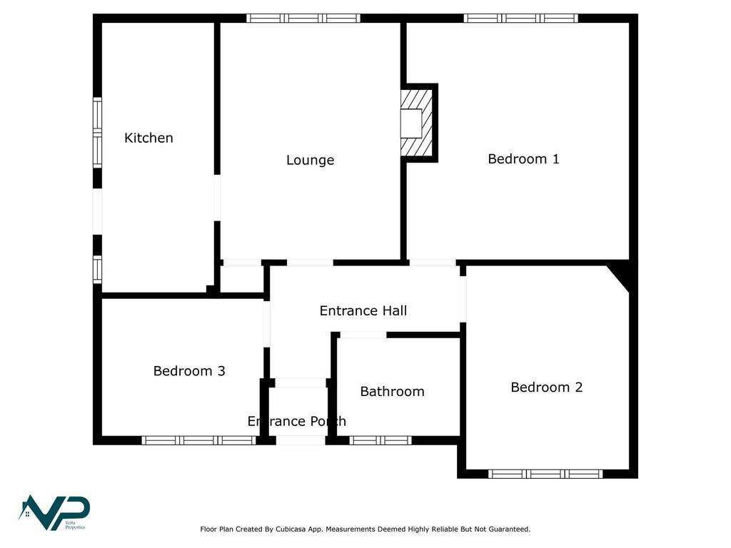 3 bedroom semi-detached bungalow for sale - floorplan