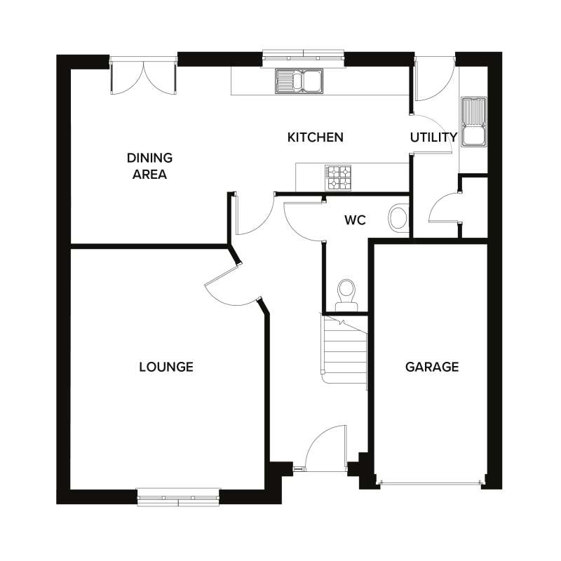 4 bedroom detached house for sale - floorplan