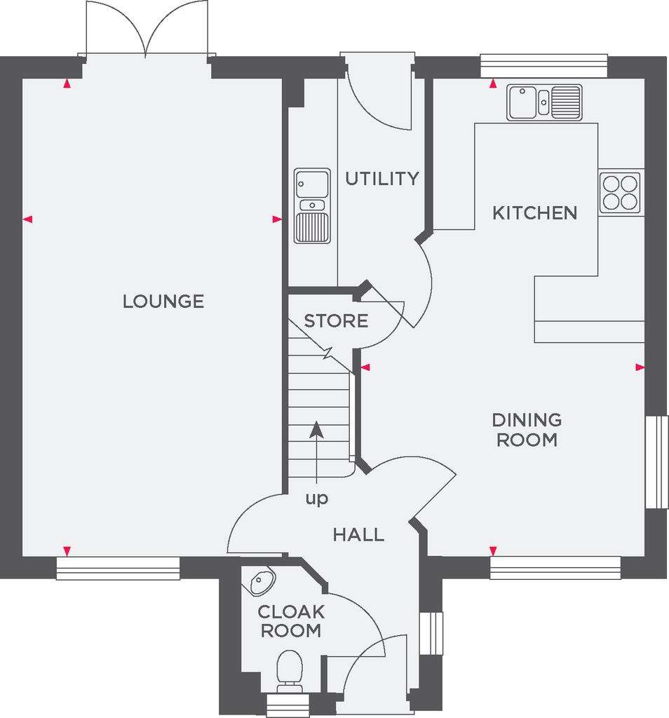 4 bedroom detached house for sale - floorplan