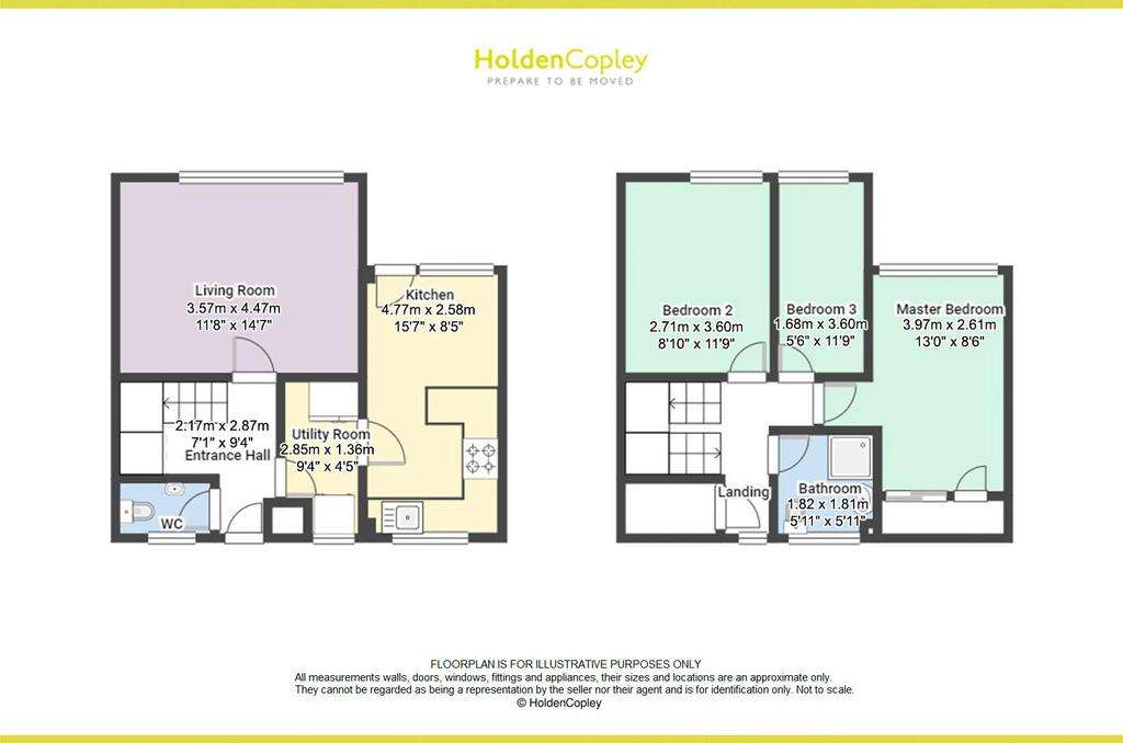 3 bedroom town house for sale - floorplan