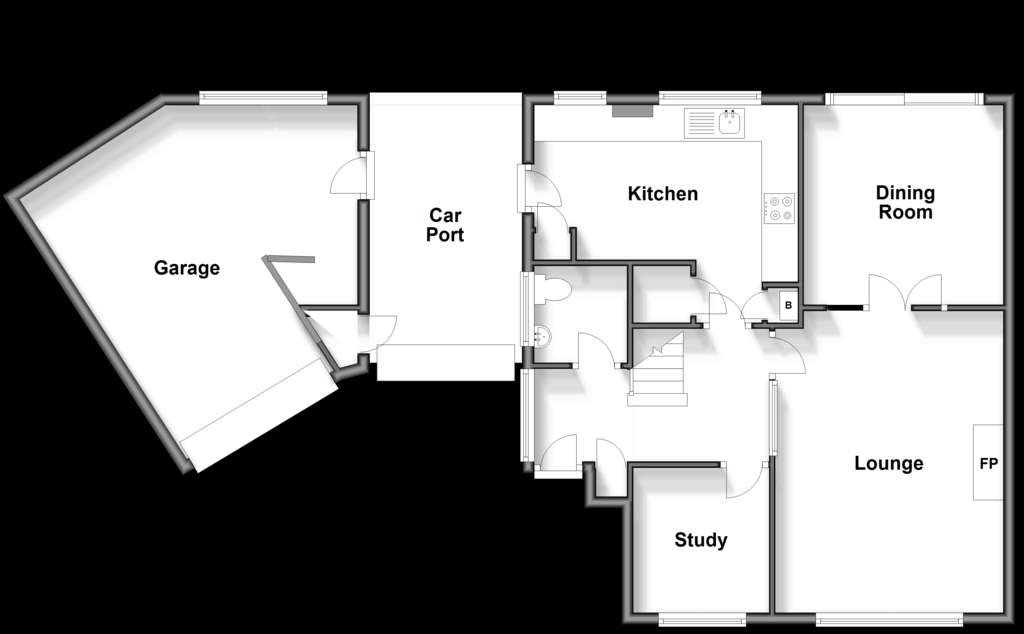 4 bedroom detached house for sale - floorplan