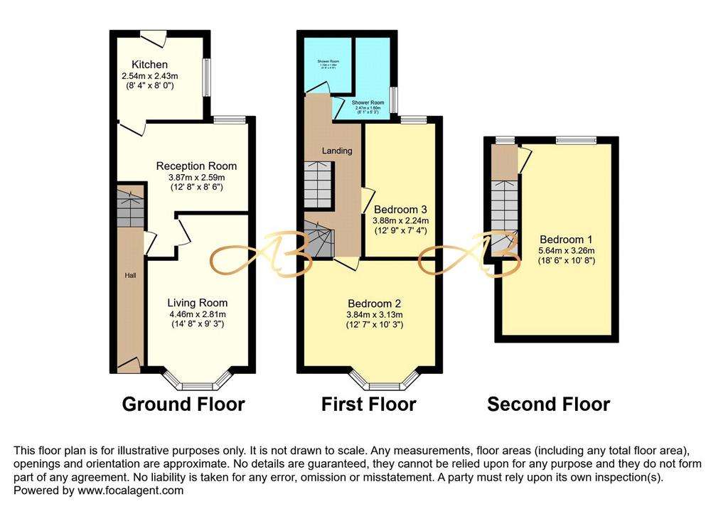 Room to rent - floorplan