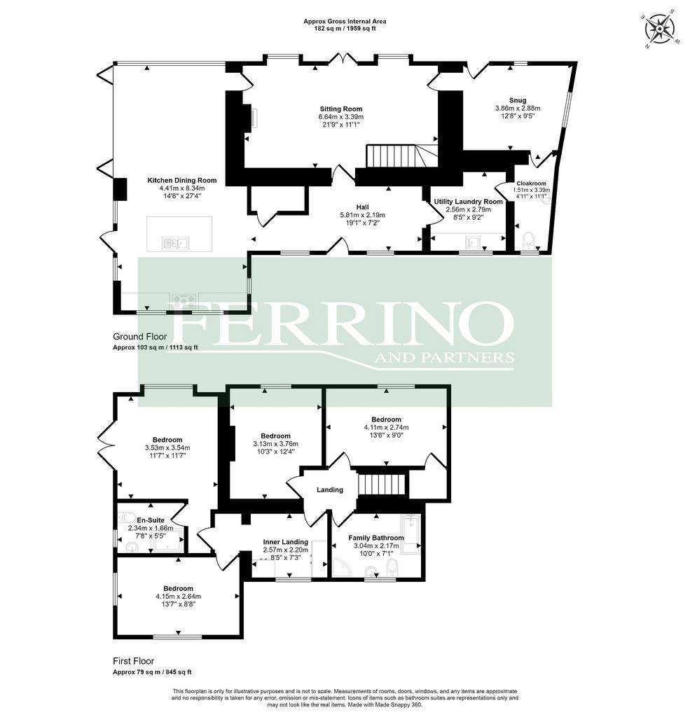 4 bedroom detached house for sale - floorplan