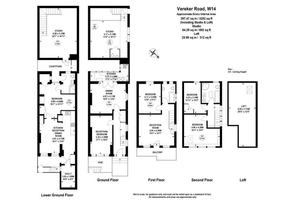 5 bedroom house for sale - floorplan