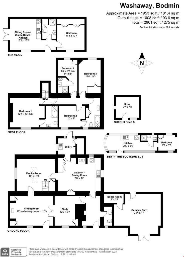 5 bedroom detached house for sale - floorplan