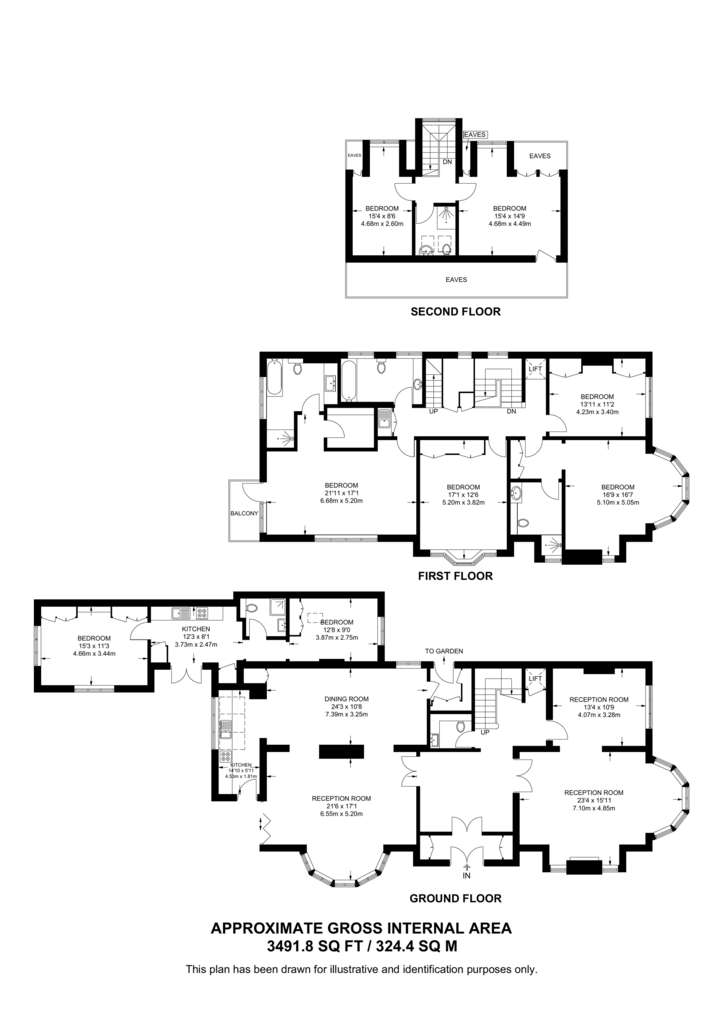 7 bedroom house to rent - floorplan