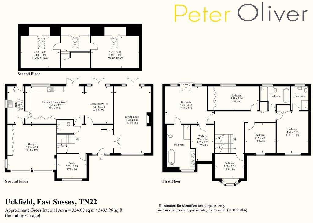 5 bedroom detached house for sale - floorplan