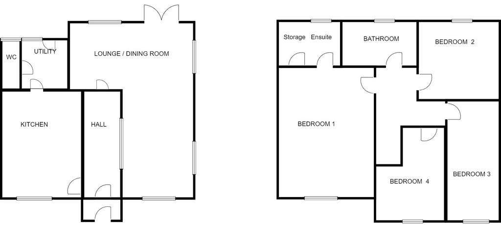 4 bedroom detached house for sale - floorplan