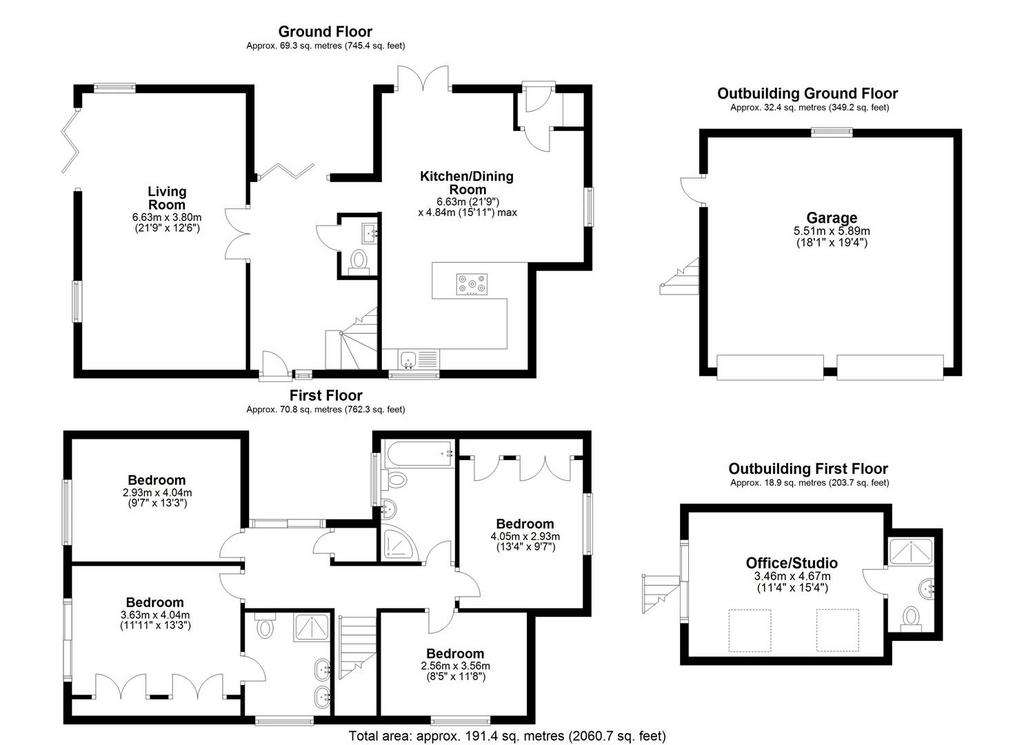 5 bedroom detached house for sale - floorplan