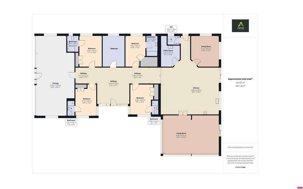 4 bedroom detached house for sale - floorplan