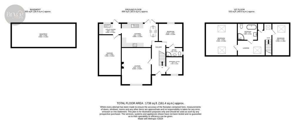 4 bedroom detached house for sale - floorplan