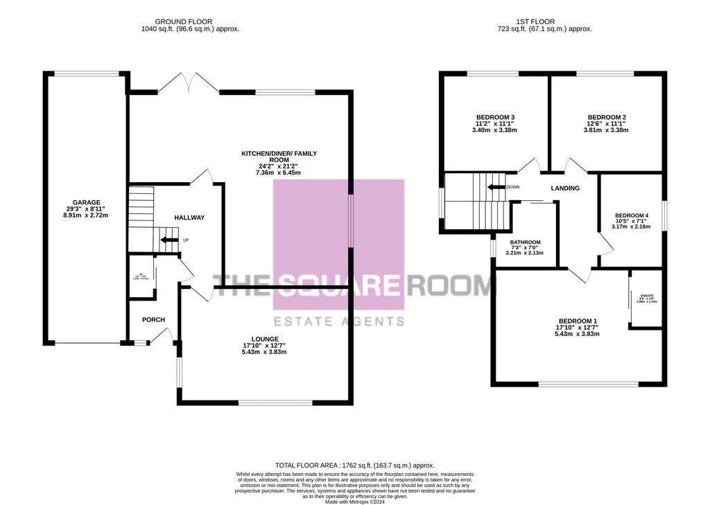 4 bedroom detached house for sale - floorplan