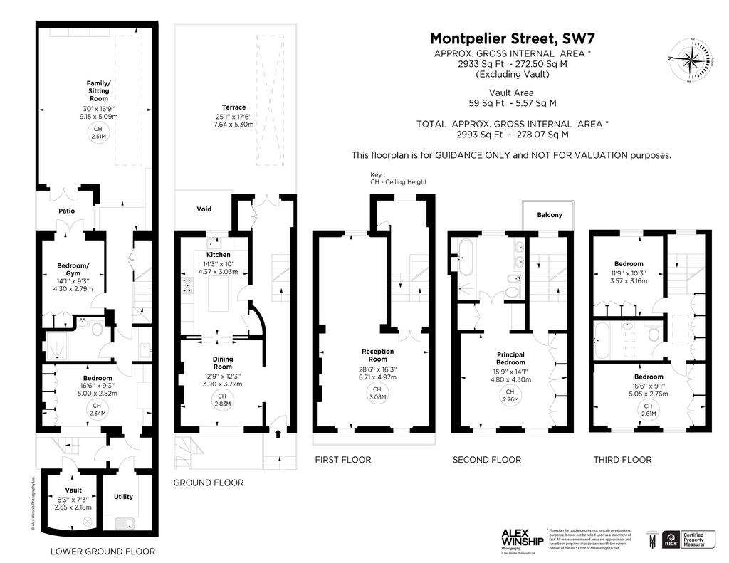 5 bedroom house to rent - floorplan