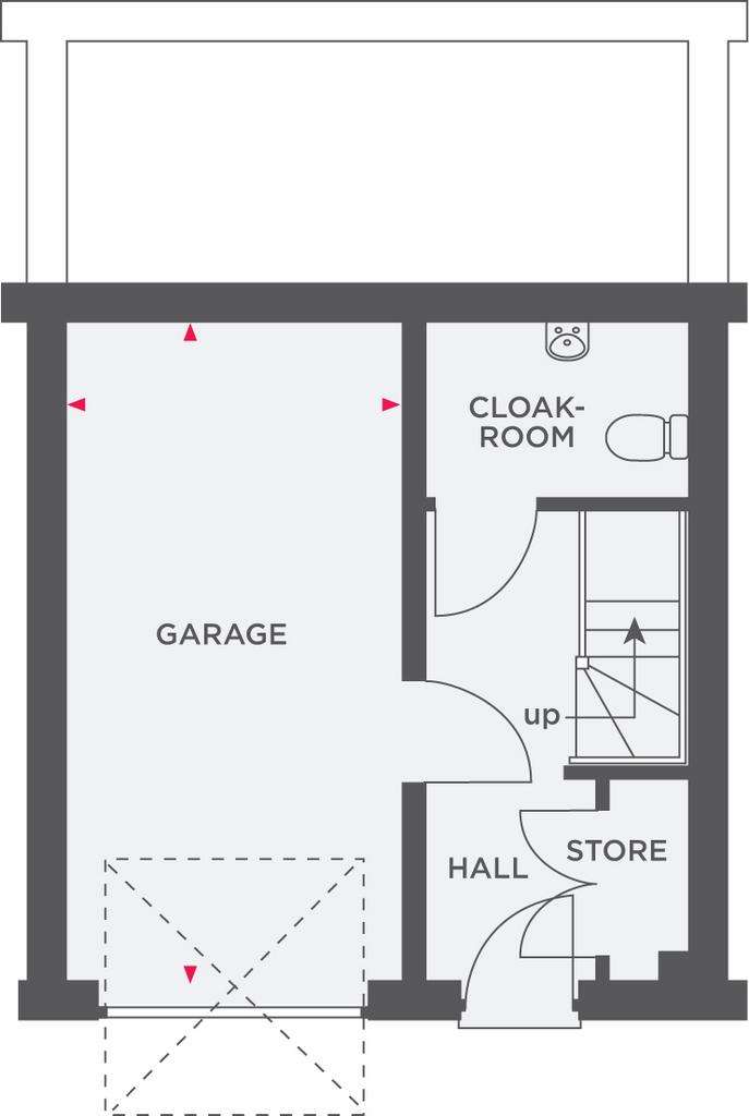 3 bedroom terraced house for sale - floorplan