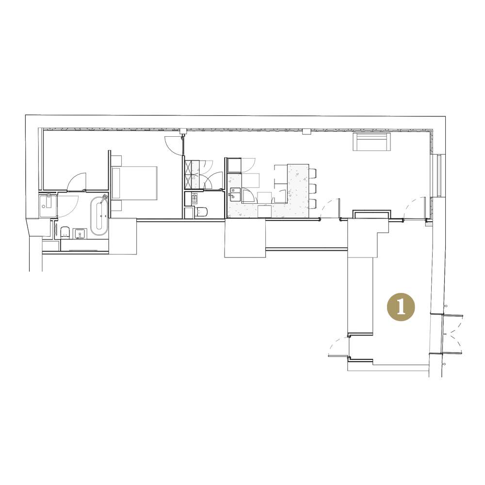 1 bedroom maisonette for sale - floorplan