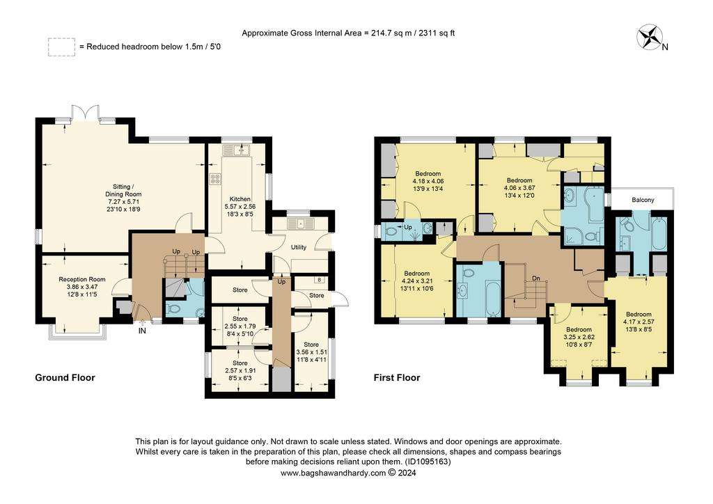 5 bedroom detached house for sale - floorplan