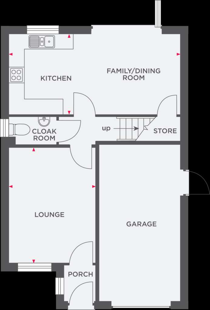 4 bedroom detached house for sale - floorplan