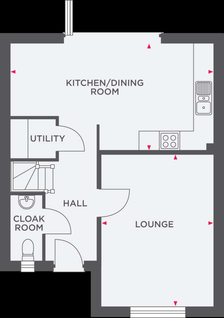 4 bedroom detached house for sale - floorplan