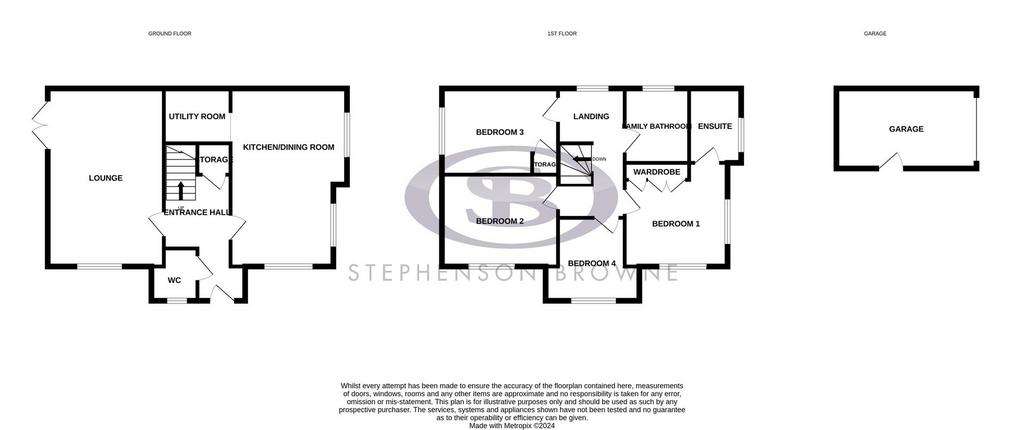 4 bedroom detached house for sale - floorplan