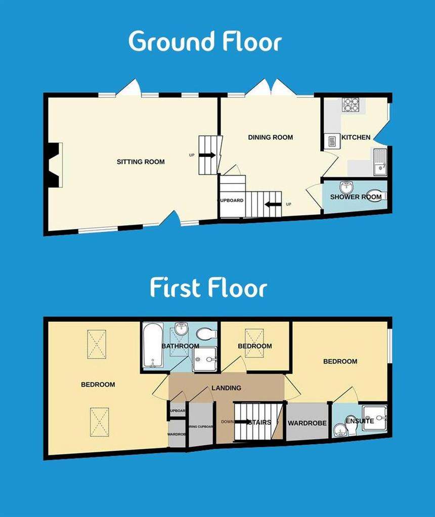 3 bedroom house for sale - floorplan