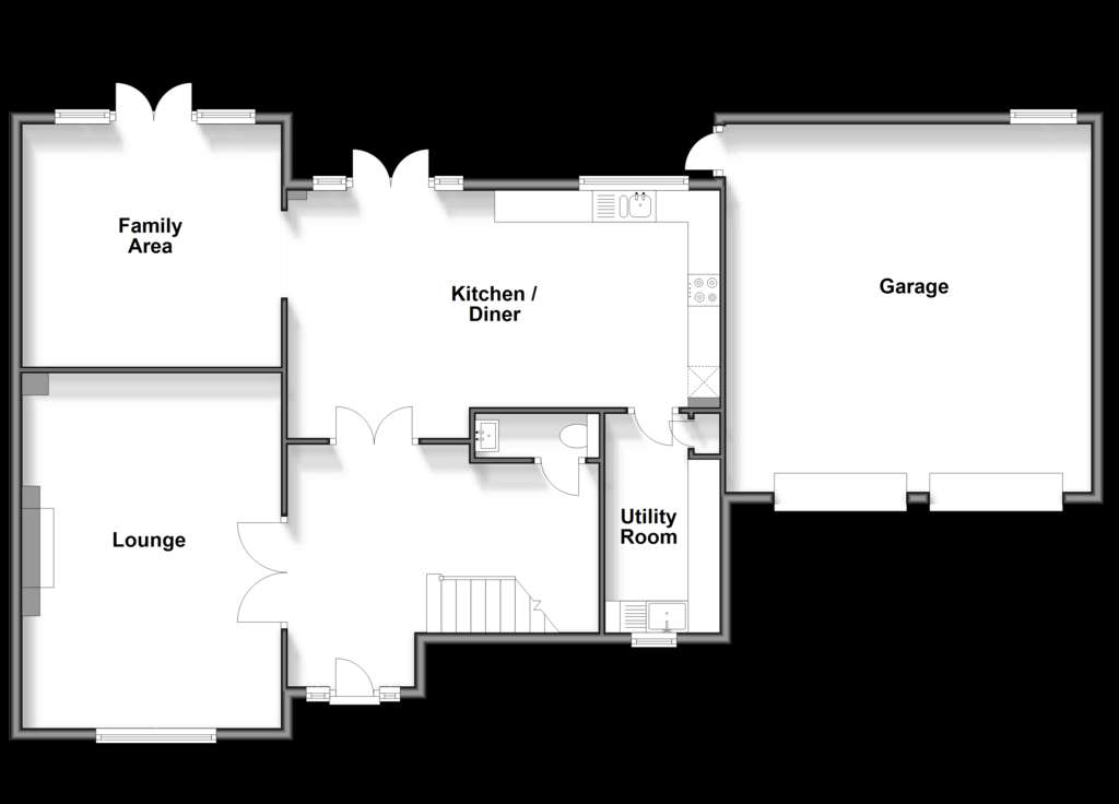 5 bedroom detached house for sale - floorplan