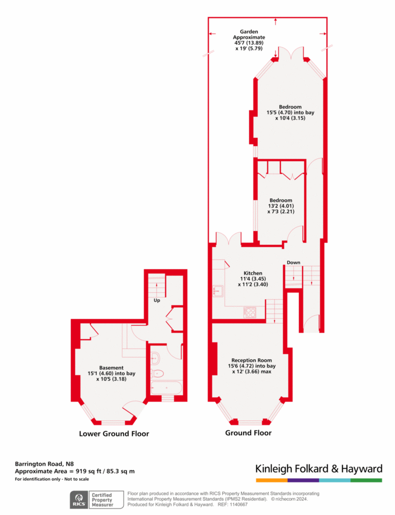 2 bedroom flat for sale - floorplan