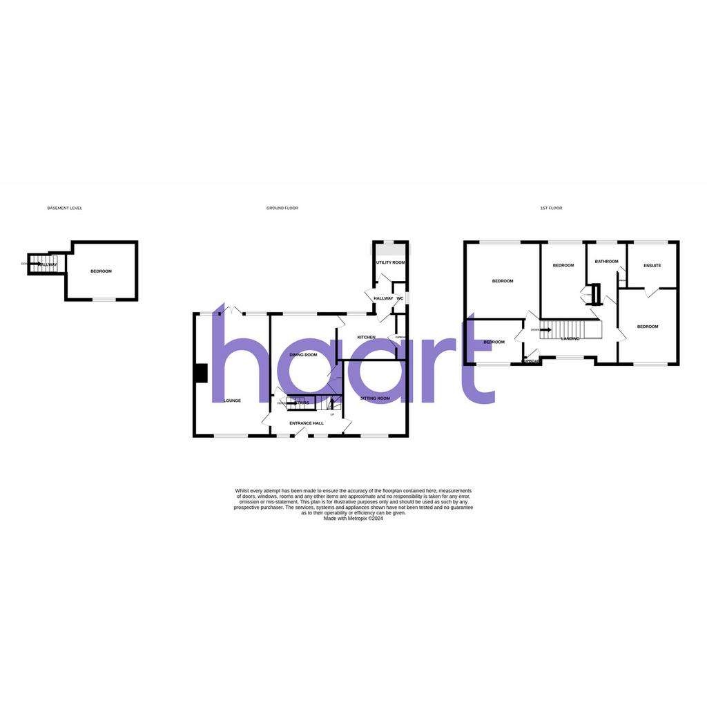 4 bedroom detached house for sale - floorplan