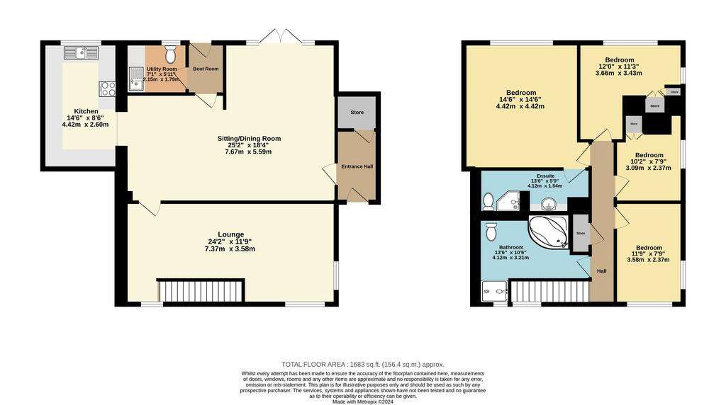 6 bedroom detached house for sale - floorplan