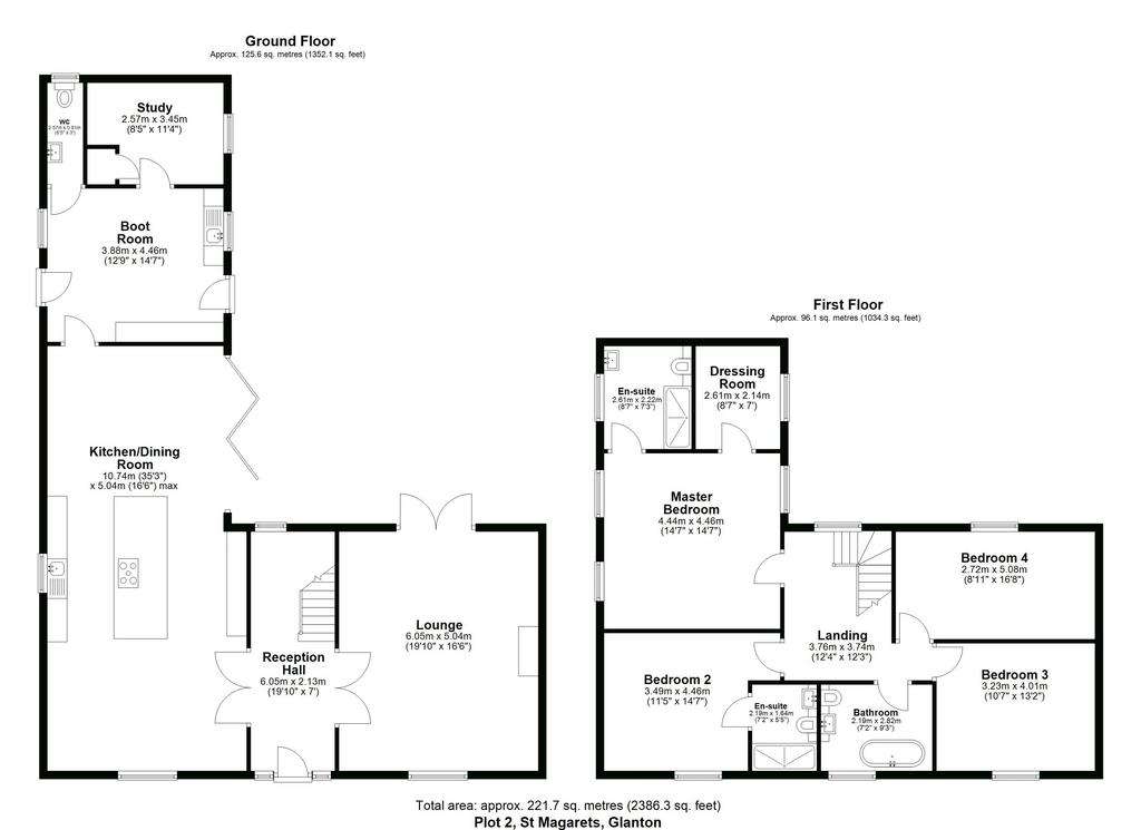 4 bedroom detached house for sale - floorplan