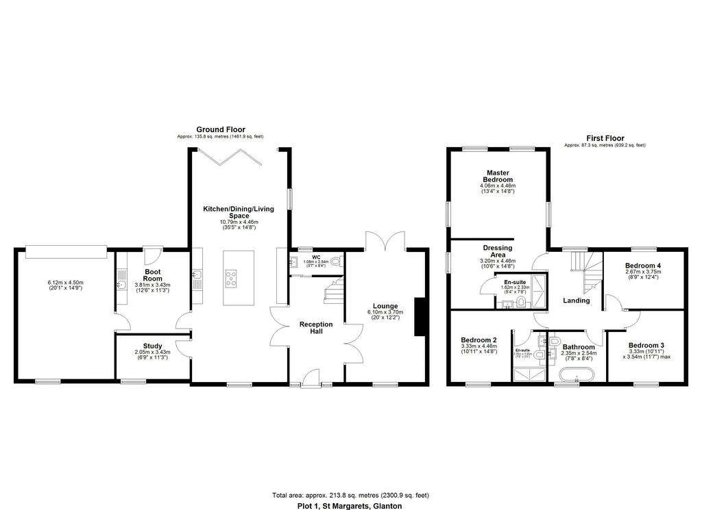 4 bedroom detached house for sale - floorplan